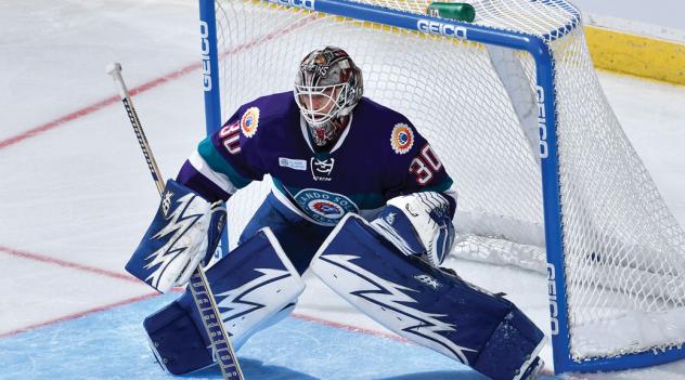 Orlando's Heeter Named CCM & ECHL Goaltender of the Week