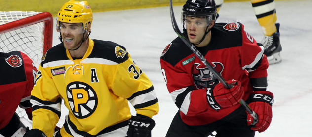 Macdonald, Lappin Score in 3-2 Loss at Providence