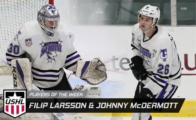 USHL Names Two Storm Players to Players of the Week List