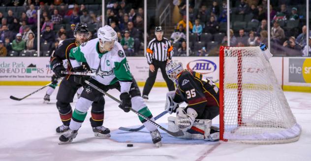 Monsters Nipped by Stars in OT, 5-4