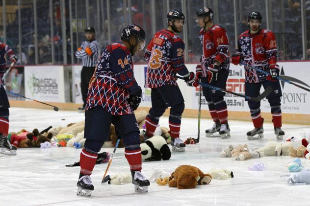 Mayhem Collect Almost 800 Teddy Bears for Local Children