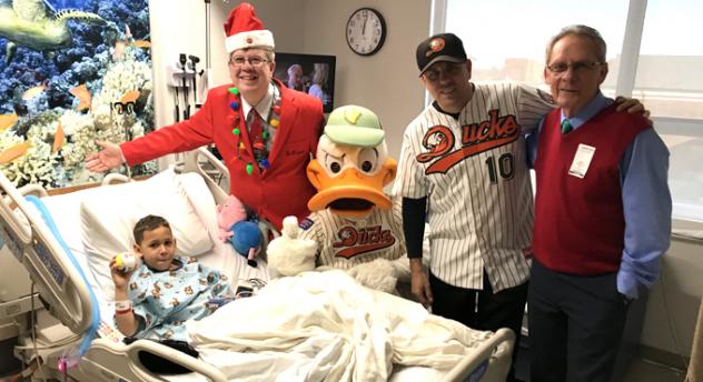 Smiles Abound as Ducks Spread Holiday Cheer