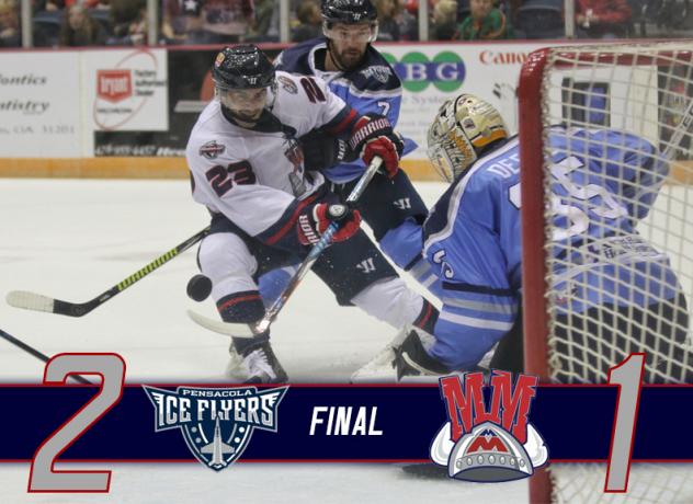 High-Scoring Mayhem Kept at Bay in 2-1 Loss to Pensacola