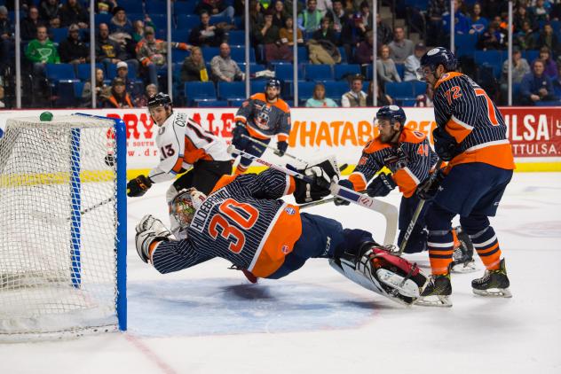 Mavericks Come Back Three Times to Finish off Oilers