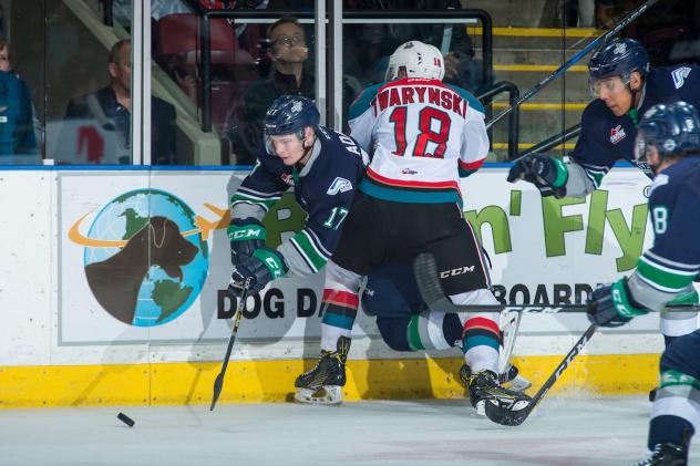 Rockets Face off with the Defending Champs at Prospera Place