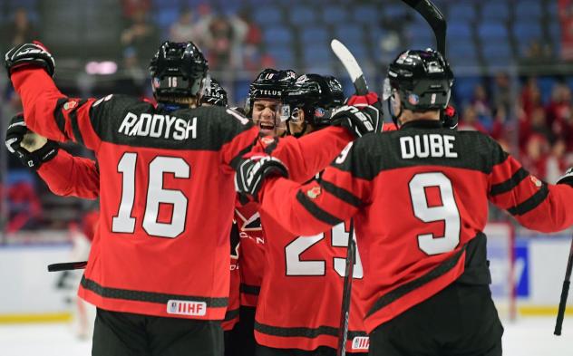 Dube, Foote, Canada Win Gold at World Juniors
