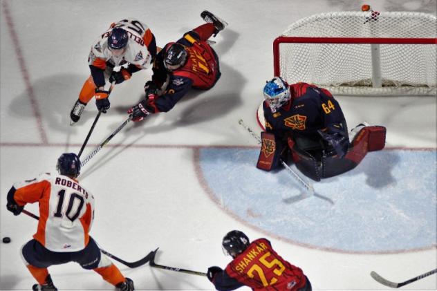 Firebirds Unable to Solve DiPietro, Fall in Windsor 1-0 Sunday