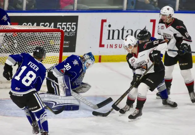 Giants Earn a Single Point in a 4-3 Overtime Loss to Victoria