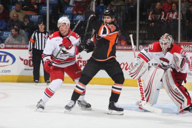 Lehigh Valley Phantoms vs. the Charlotte Checkers