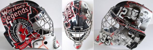 Warriors Legends Goalie Mask