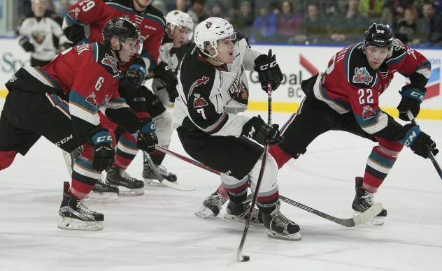 Ty Ronning of the Vancouver Giants