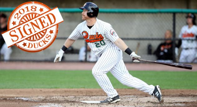 Long Island Ducks Outfielder Lew Ford