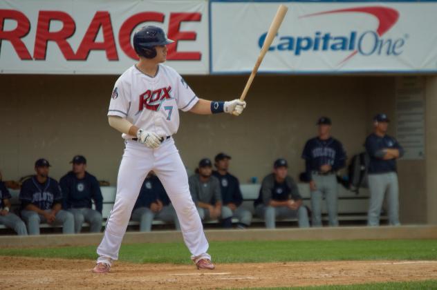 St. Cloud Rox Catcher Brad Mathiowetz at the Plate