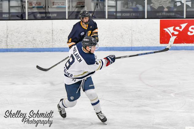 Janesville Jets Forward Brenden MacLaren Takes a Shot