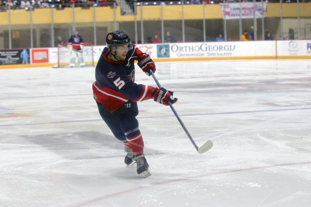 Macon Mayhem Defenseman Brandon Pfeil