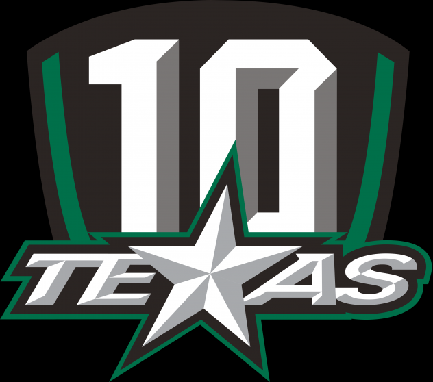 Texas Stars 10th Anniversary Logo