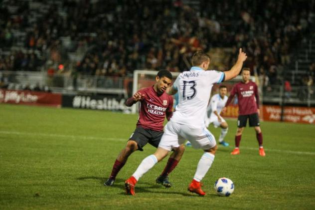 Jordan Morris of Seattle Sounders FC vs. Sacramento Republic FC