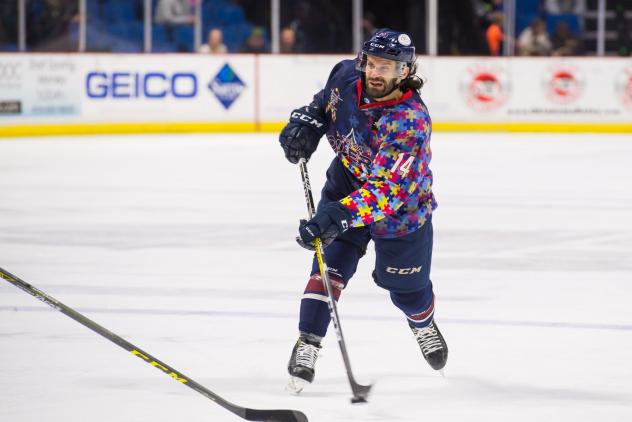 Tulsa Oilers Autism Awareness Jerseys