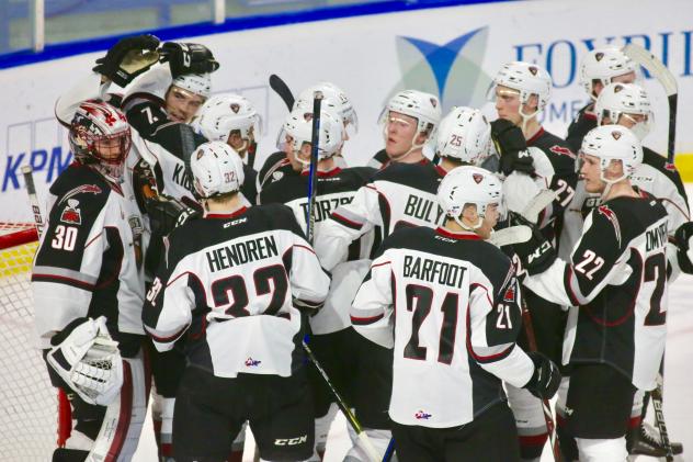 Vancouver Giants Group Celebration