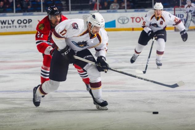 Cleveland Monsters Battle the Rockford IceHogs