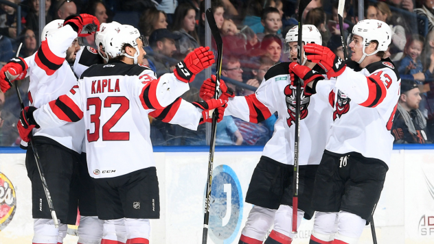 Binghamton Devils Celebrate