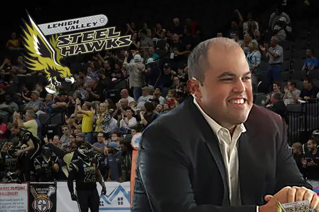 Lehigh Valley Steelhawks Executive Vice President/General Manager Mike Clark
