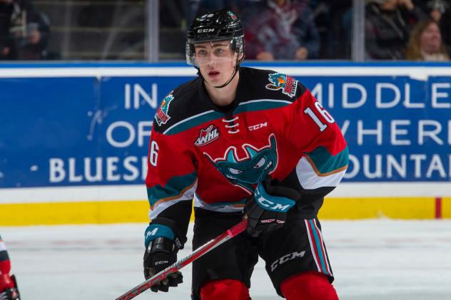 Kole Lind of the Kelowna Rockets