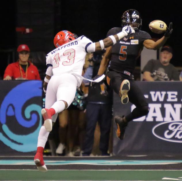 Arizona Rattlers Receiver Anthony Amos vs. the Sioux Falls Storm