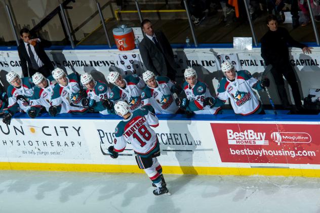 Kelowna Rockets Left Wing Carsen Twarynski