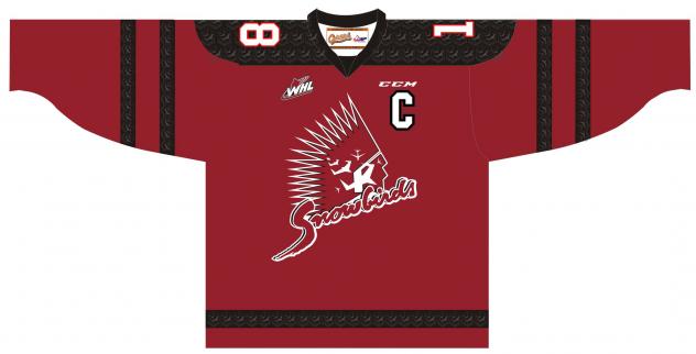 Moose Jaw Warriors Snowbirds jersey
