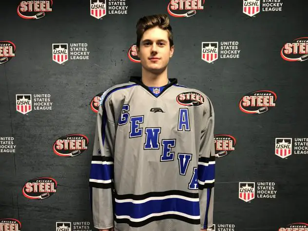 Chicago Steel's Geneva Vikings jersey front