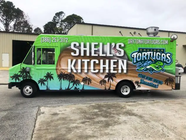 Daytona Tortugas Shell's Kitchen food truck