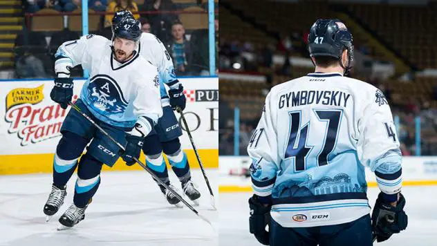 Milwaukee Admirals in Great Skate jerseys