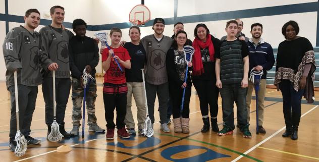 Rochester Knighthawks at Villa of Hope