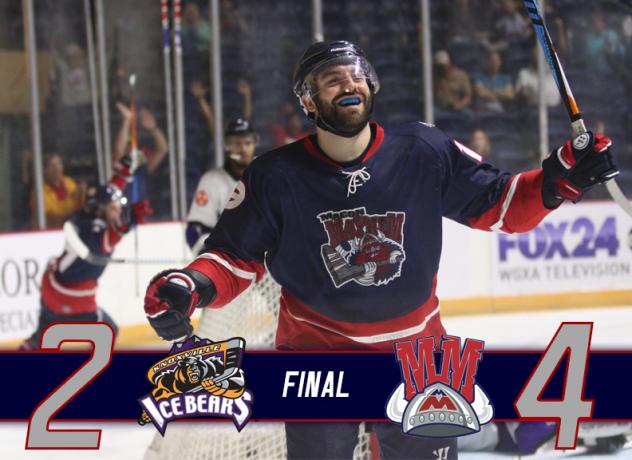 Macon Mayhem celebrate a goal