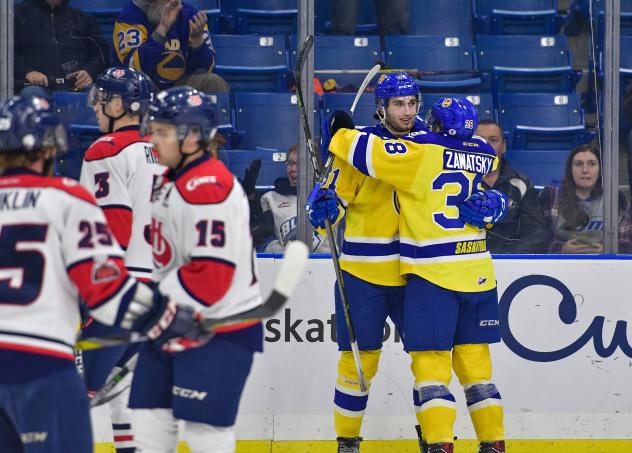 Saskatoon Blades vs. the Lethbridge Hurricanes