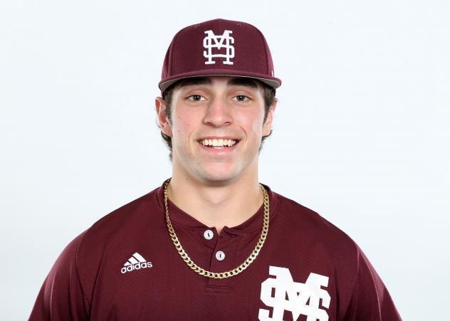 Catcher Marshall Gilbert of Mississippi State University