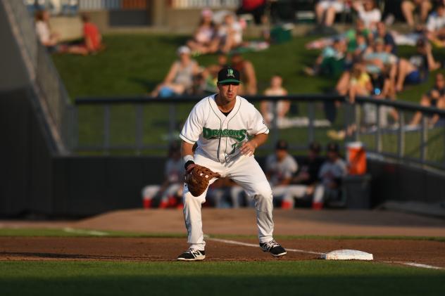 Dayton Dragons First Baseman Bruce Yari
