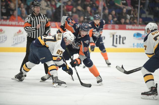 Flint Firebirds vs. the Erie Otters