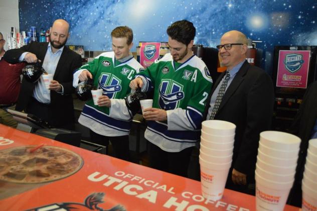 Dunkin' Donuts and the Utica Comets