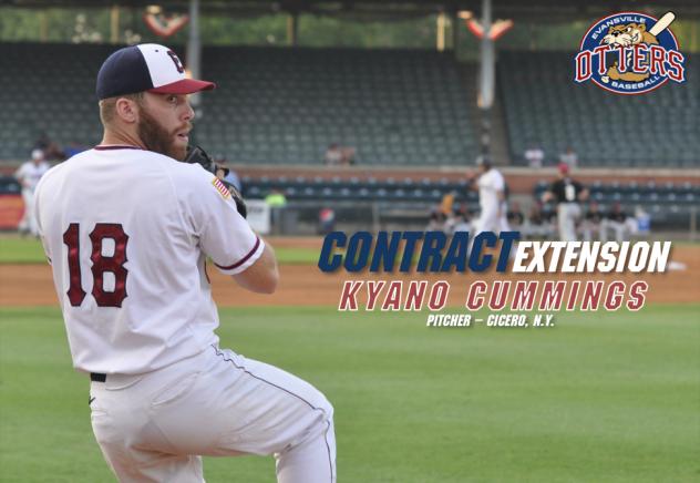 Evansville Otters Pitcher Kyano Cummings
