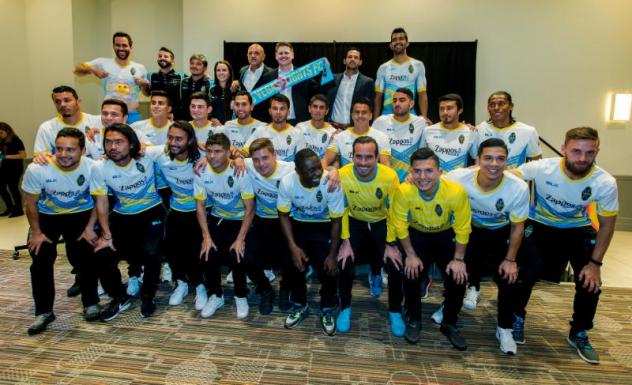 Las Vegas Lights FC team picture