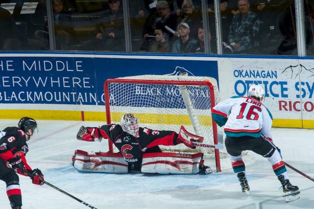 Prince George Cougars Goaltender Taylor Gauthier