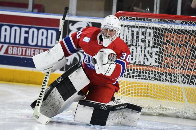 Roanoke Rail Yard Dawgs Goaltender Brad Barone