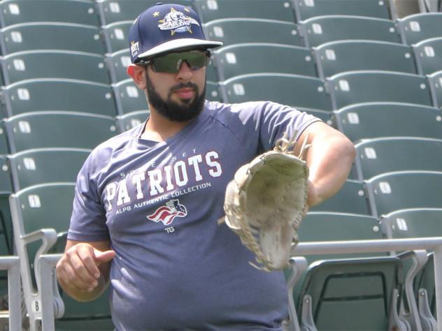Somerset Patriots Catcher Alfonso Reda