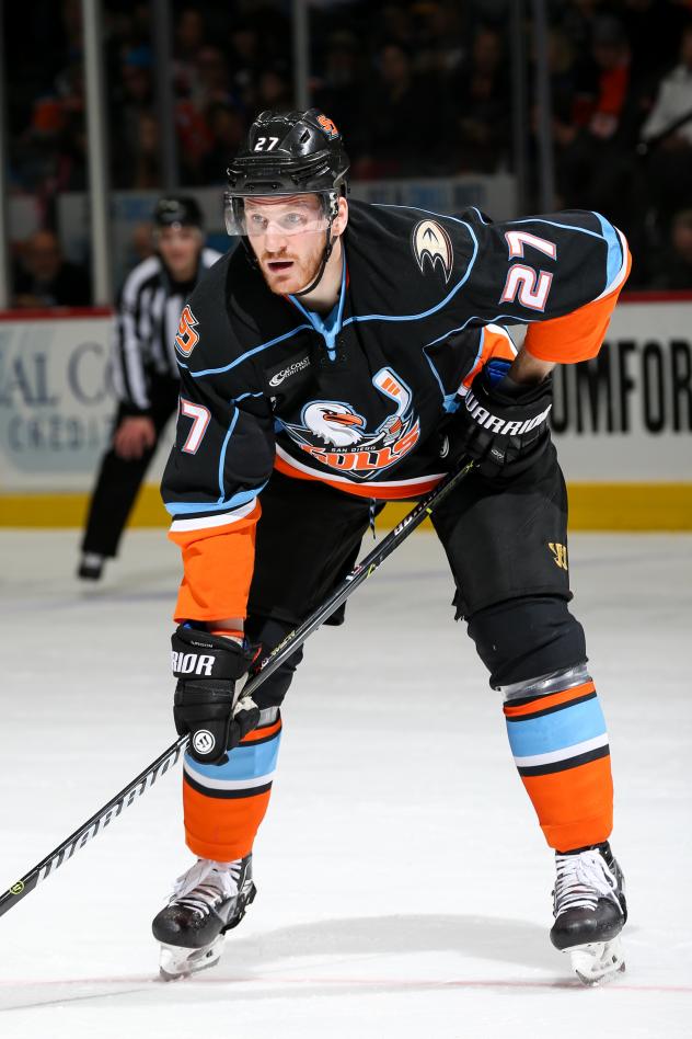 San Diego Gulls Defenseman Korbinian Holzer