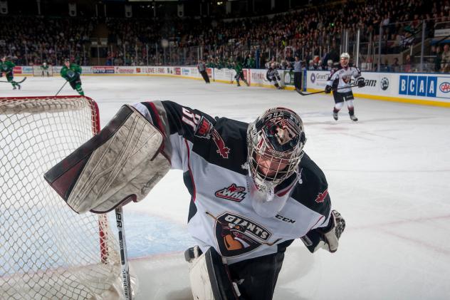 Vancouver Giants Goaltender Trent Miner