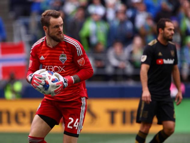 Seattle Sounders FC Goalkeeper Stefan Frei