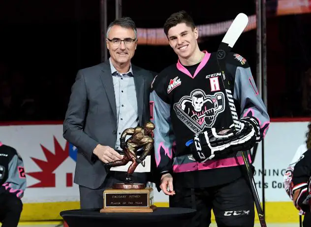 Jakob Stukel named Calgary Hitmen 2017-18 Player of the Year