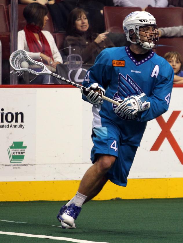 Rochester Knighthawks Hall of Fame Inductee Mike Accursi